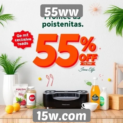 Promoções e ofertas exclusivas do 55ww